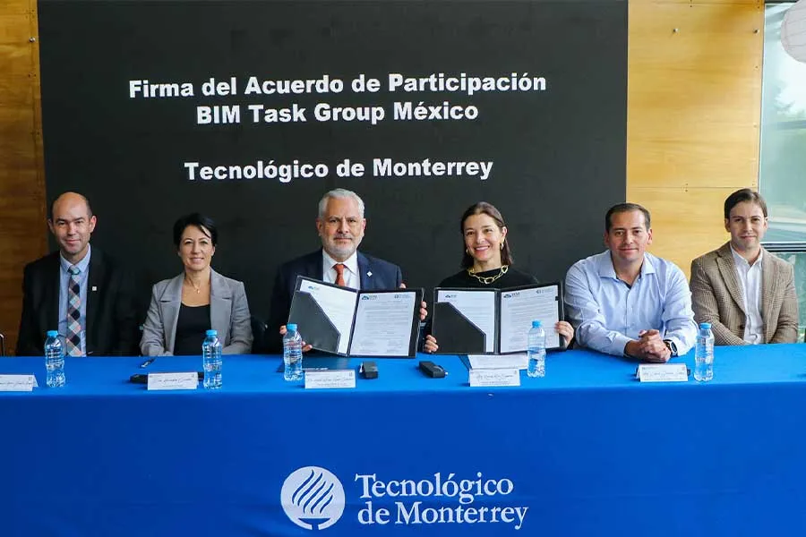 Tec y BIM Task Group M&eacute;xico firman convenio por una vida sostenible