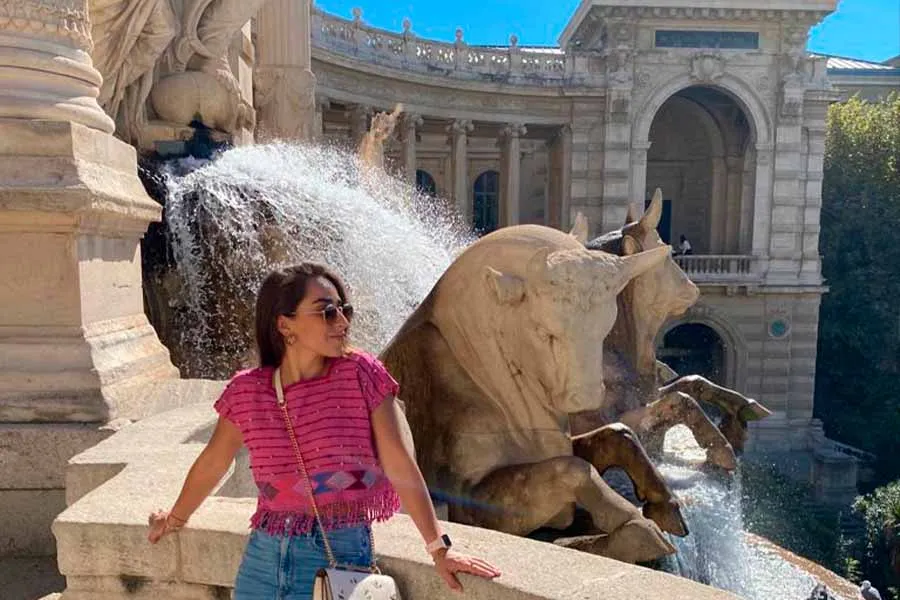 Vanessa Jiménez Peña, Francia, egresada Tec CEM