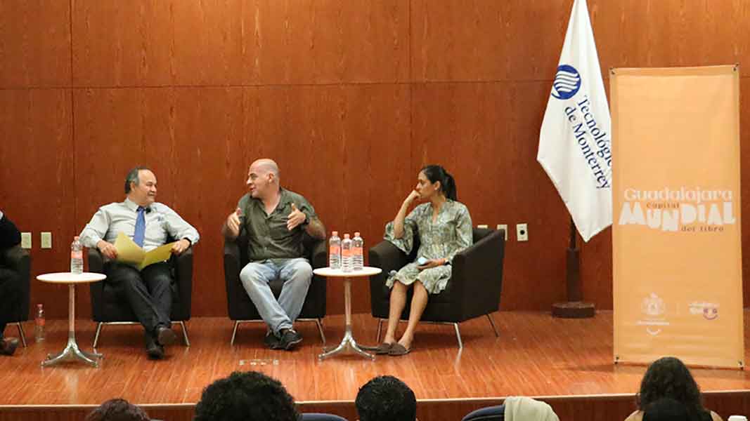 Tec Guadalajara participa en la agenda de Guadalajara Capital Mundial del Libro.