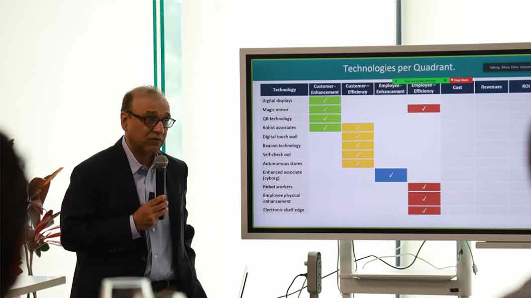 Inteligencia artificial para retailing, ponencia en el Tec Guadalajara.