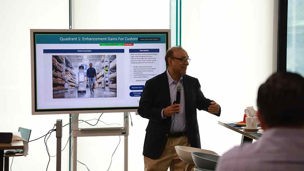Inteligencia artificial para retailing, ponencia en el Tec Guadalajara.