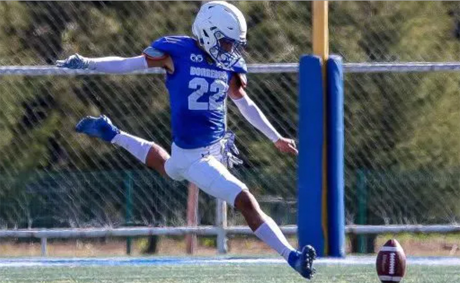 Patenado un balón con Borregos Puebla