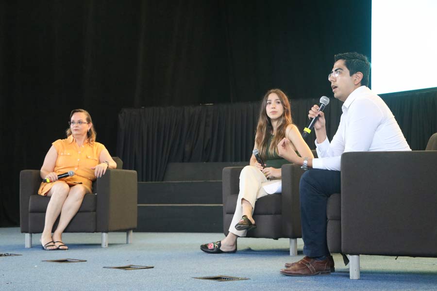 Los ponentes del Ideatón, en el campus Monterrey.