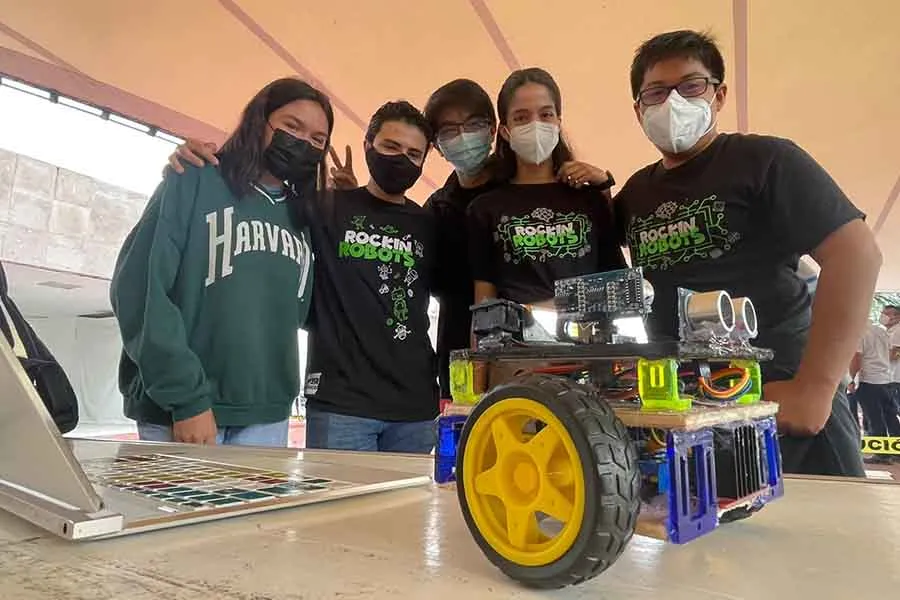 Laberinbot, primer robot aut&oacute;nomo desarrollado en campus Chiapas