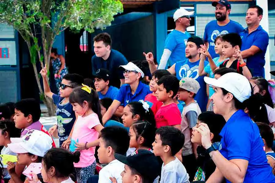 Labor social Borregos Guadalajara en escuela de Zapopan.