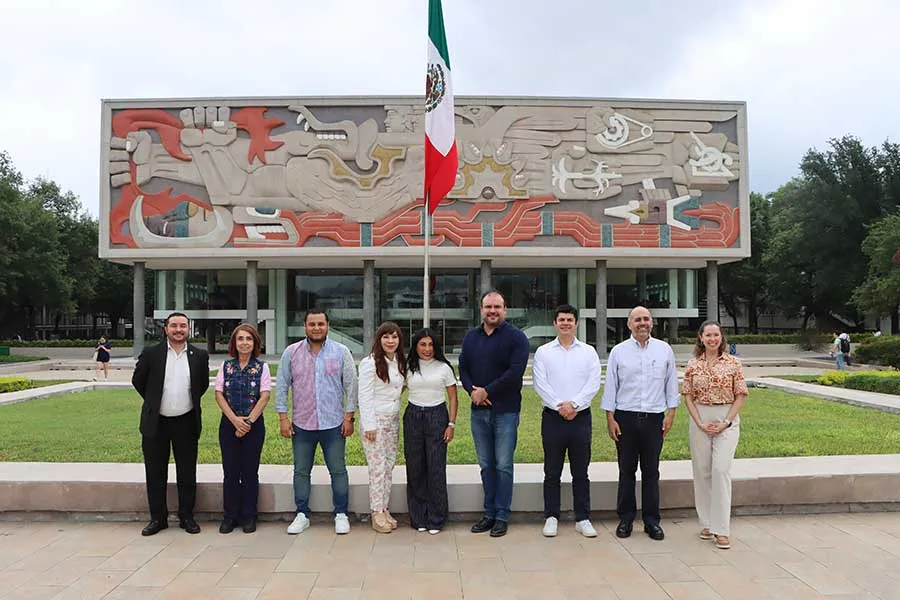 Diputados federales EXATEC en el campus Monterrey.