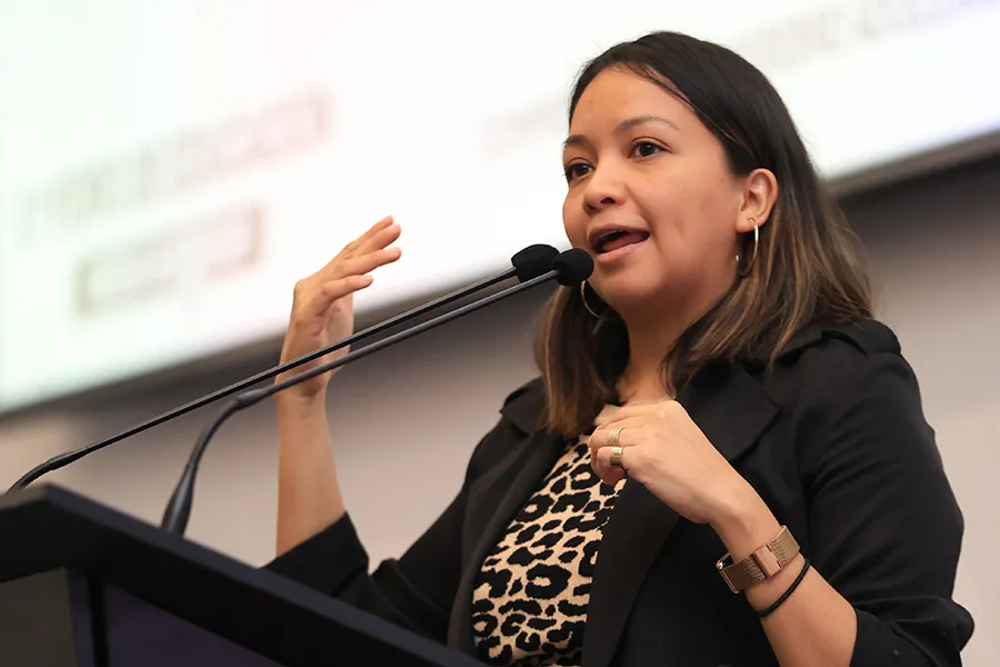 Lucero Sandoval, profesora de c&aacute;tedra en la Escuela de Humanidades y Educaci&oacute;n del Tec en Estado de M&eacute;xico.
