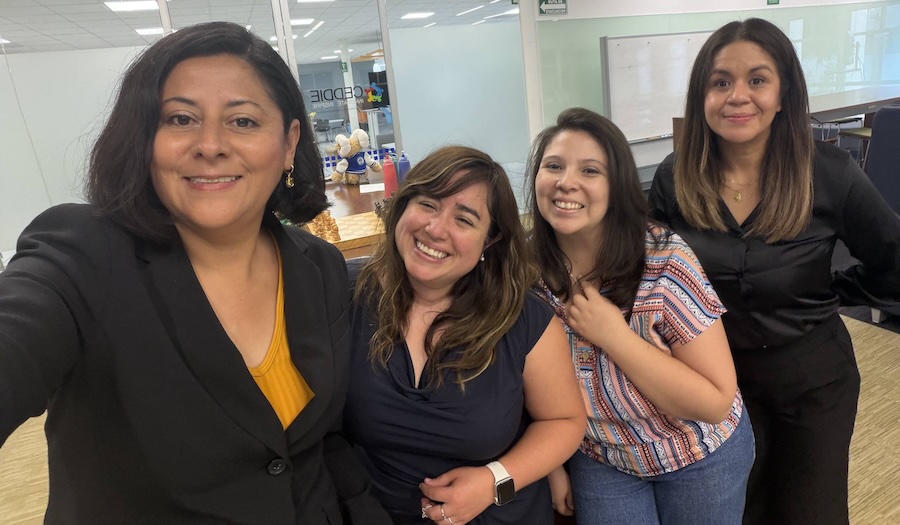 maestras encargadas en desarrollar el proyecto 