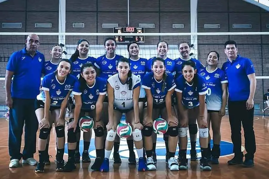 Mar&iacute;a Fernanda Mart&iacute;nez capitana de Borreguitas voleibol, campus Monterrey