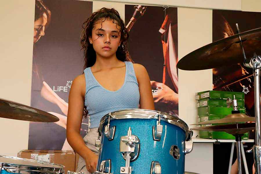 Marian, apasionada del arte y cultura, alumna de PrepaTec Santa Anita.