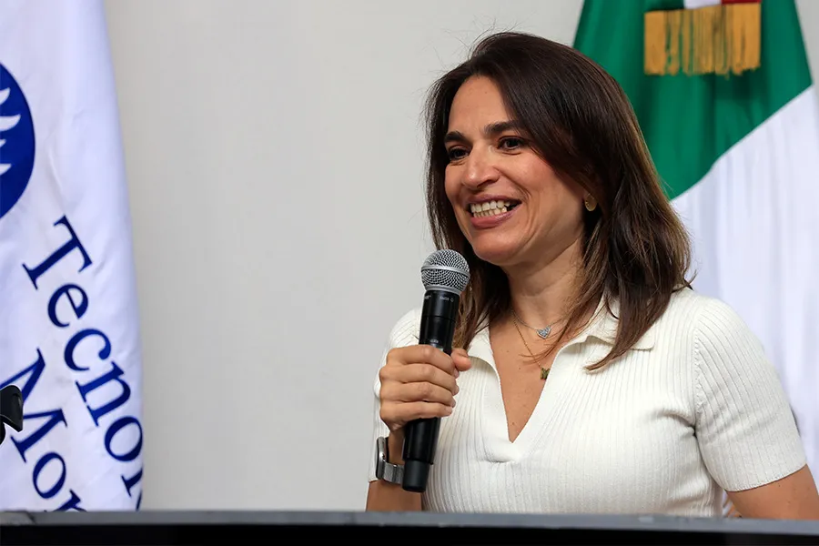 Mariana Campos, directora general de México Evalúa, en el Encuentro Nacional de Economistas 2025.