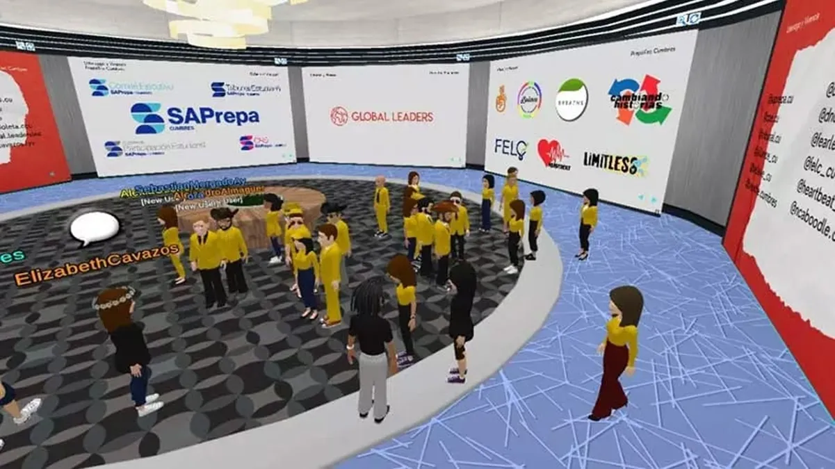 Uso del Metaverso Tec Virtual Campus para experiencias educativas inmersivas.