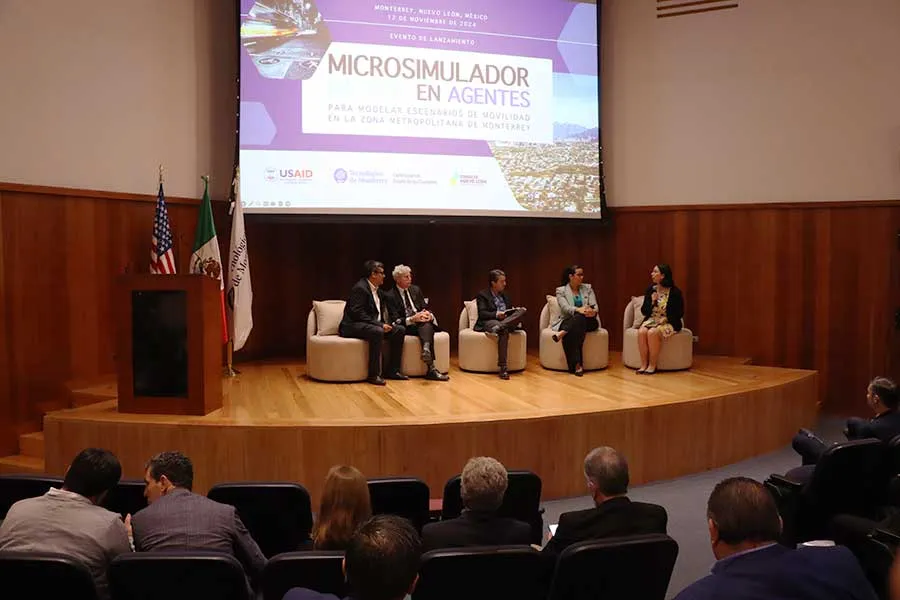 Panel Microsimulador Basado en Agentes, Tec de Monterrey.