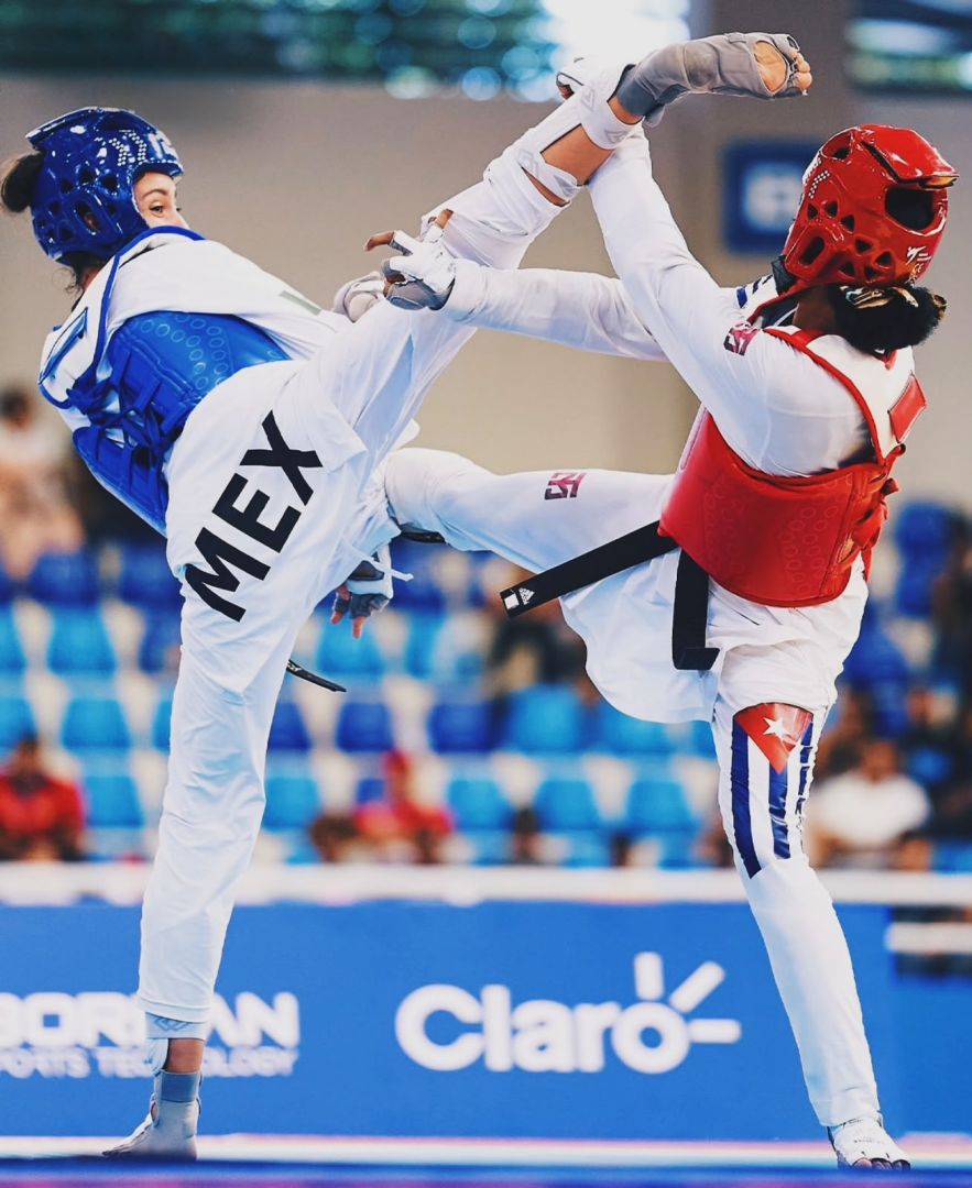 Nadia Ferreira en competencia