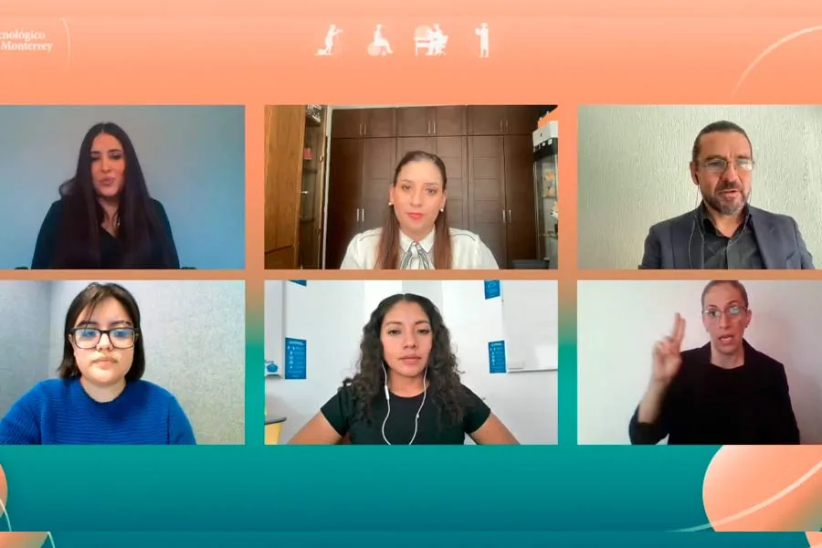 Miembros de las diferentes comunidades del Tec compartieron reflexiones sobre la cultura de la inclusión en las universidades.