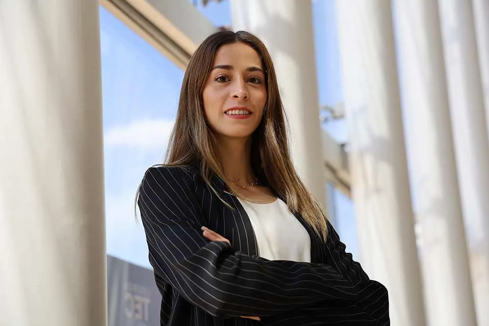 Paola Mor&aacute;n es estudiante del Tec ejemplar y destacada deportista.