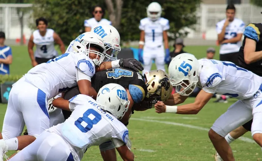 Pierde Borregos Guadalajara ante Jaguares SuBiré en segundo partido de futbol americano de la Conferencia Premier de la CONADEIP
