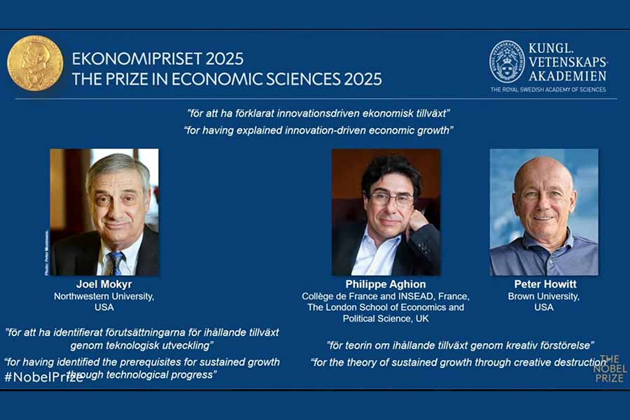 Nobel de Econom&iacute;a al an&aacute;lisis de la innovaci&oacute;n para el bien econ&oacute;mico