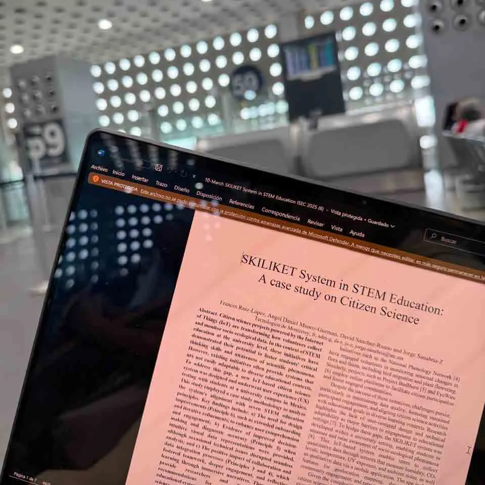 Princeton, alumna del Tec Guadaljara presenta paper en congreso.