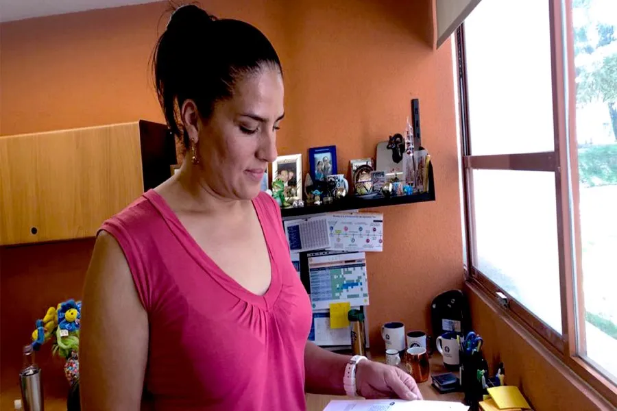 Profesora Vania Alemán del Tec campus Estado de México