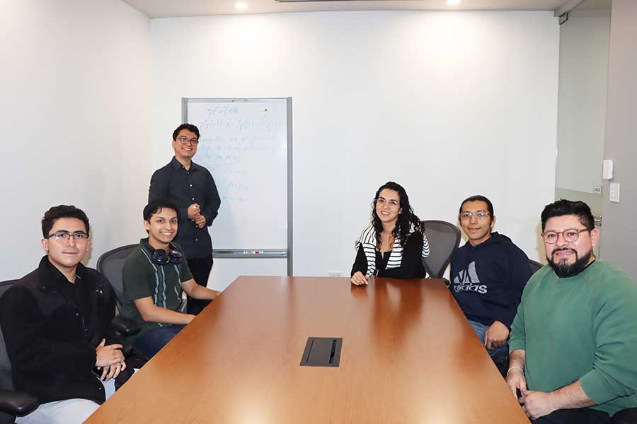 Estudiantes y profesores del Tec que asistieron a la Competencia Iberoamericana Interuniversitaria de Matemáticas.