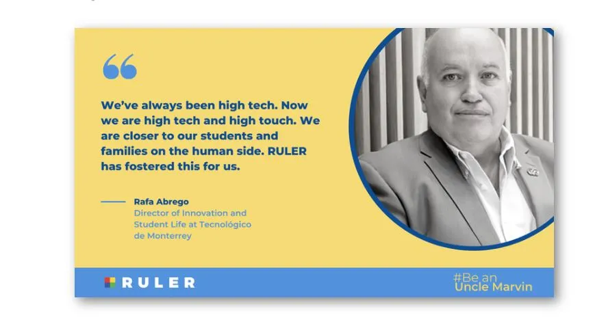 Rafael Abrego obtuvo el Premio Marvin Mauren este 2022, otorgado por el Centro de Inteligencia Emocional de Yale