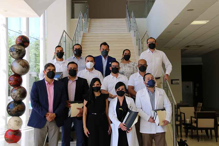 Reconocen a equipo médico de TecMed Center de campus Guadalajara por su labor y acompañamiento a la comunidad estudiantil durante la pandemia.