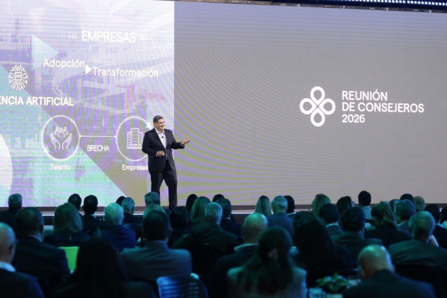 Reuni&oacute;n de Consejeros del Grupo Educativo Tecnol&oacute;gico de Monterrey, en el centro de Congresos del campus Santa Fe