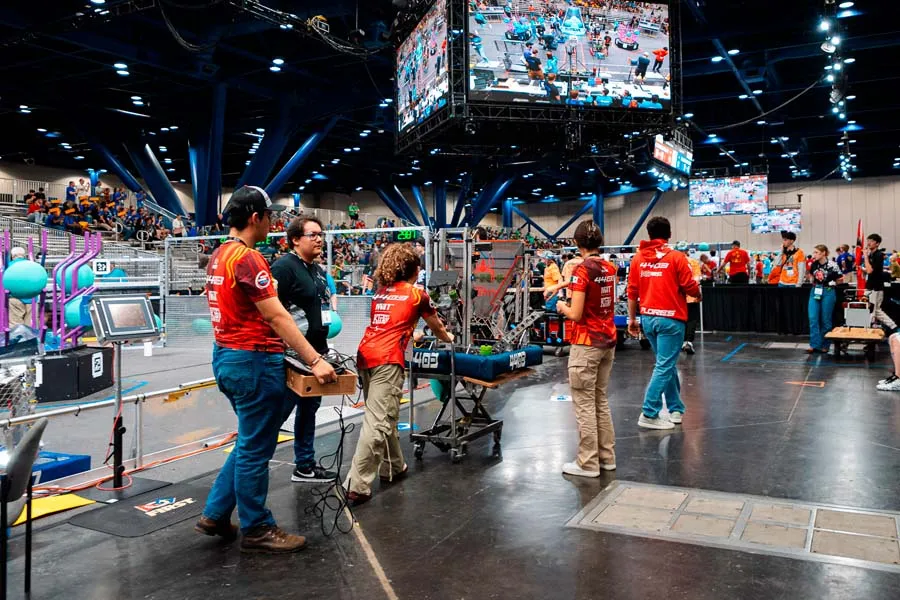 Equipo de rob&oacute;tica de PrepaTec Laguna participa en el mundial de FIRST en Houston