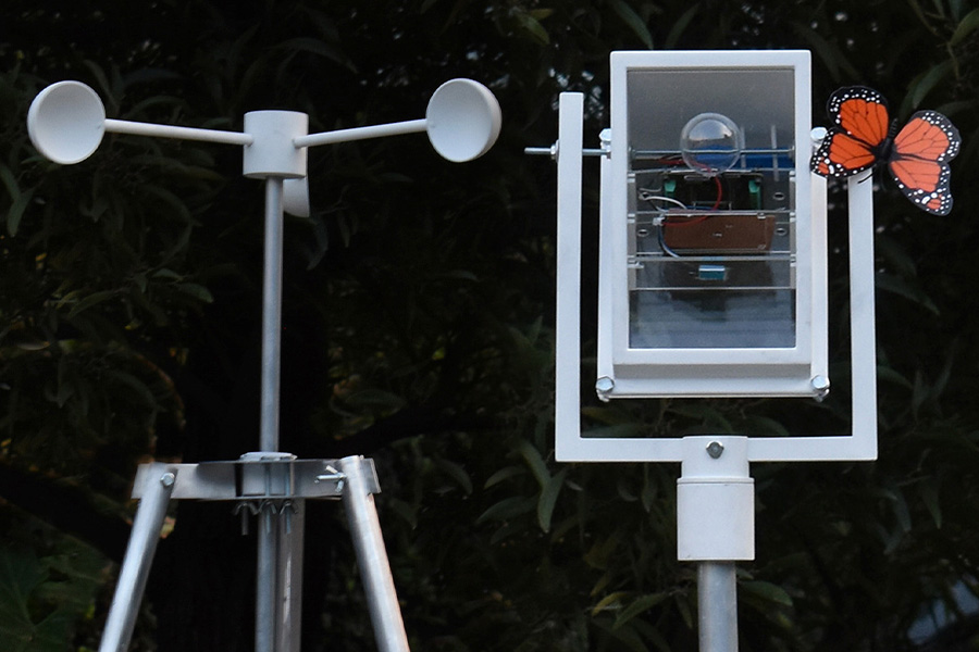 Los dispositivos que integran Canal-IA incluyen un anem&oacute;metro, un pluvi&oacute;metro, una c&aacute;mara de visi&oacute;n computarizada y un sensor de humedad y temperatura.