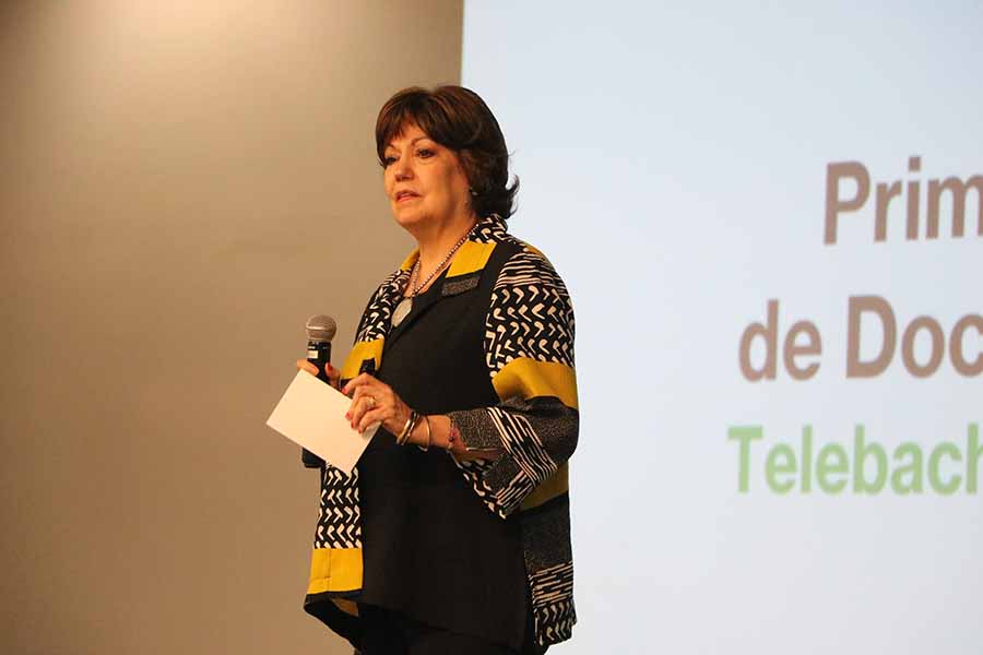 Sofialeticia Morales, secretaria de Educación de Nuevo León.
