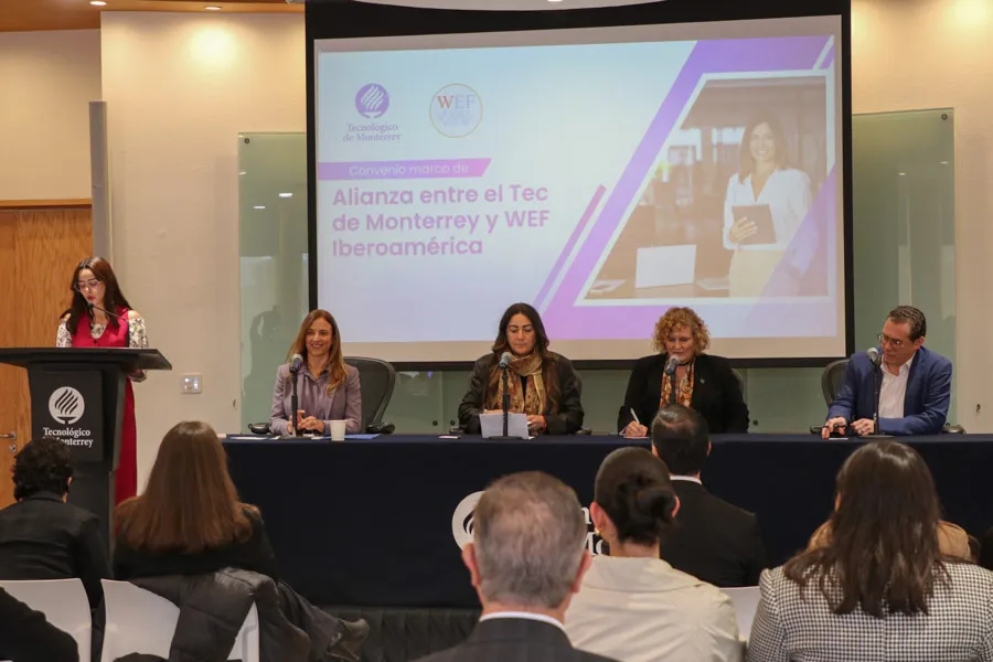Tec de Monterrey se al&iacute;a con WEF Iberoam&eacute;rica