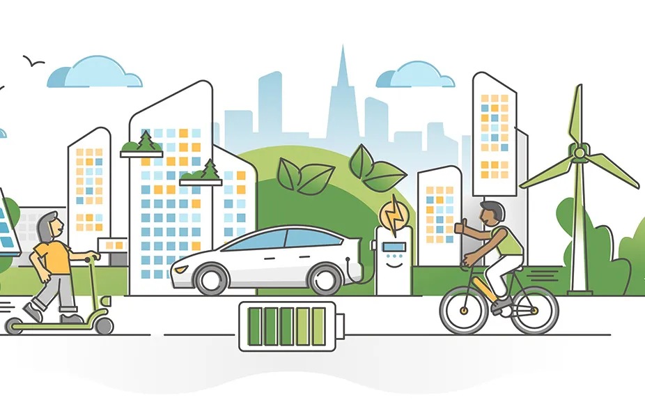 Evita el uso de automóvil para transportarte.  Ilustración: Shutterstock