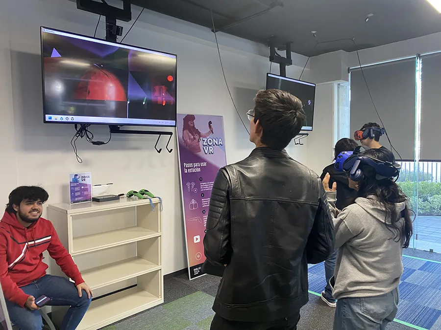 Una de las tecnologías que utilizaron fue la de realidad virtual