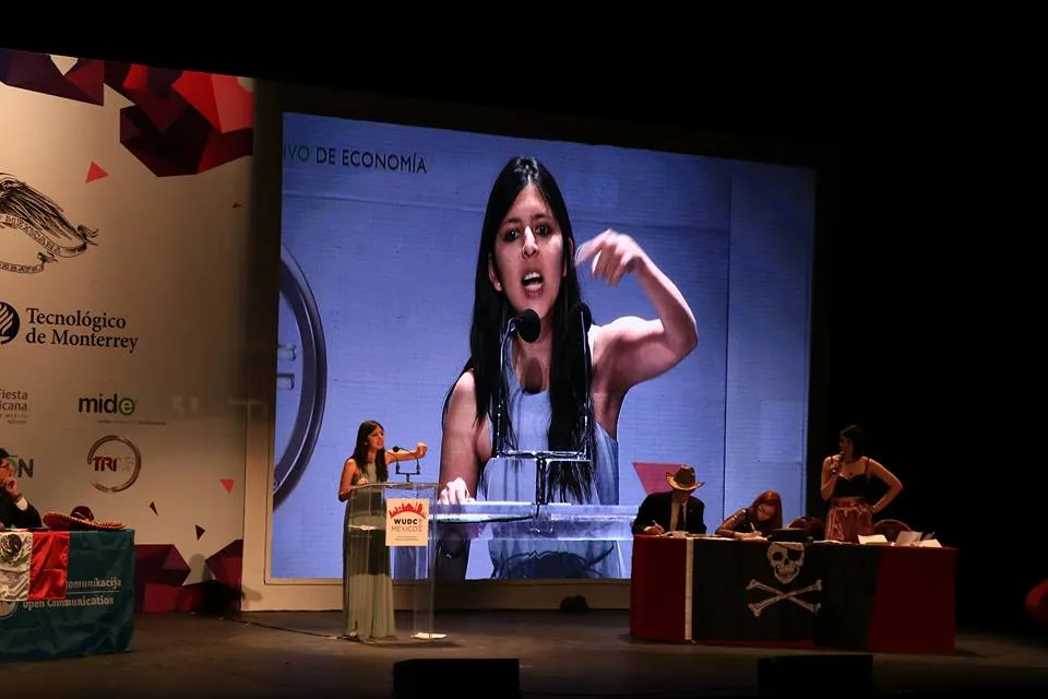 Valeria Hernández. Foto: WUDC.