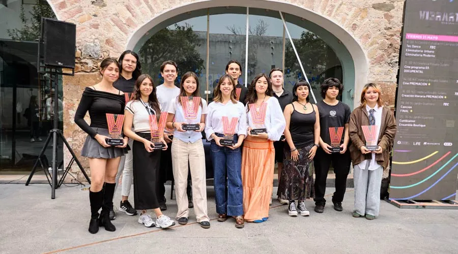 Estudiantes del Tec campus Querétaro destacan en festival VIBRART