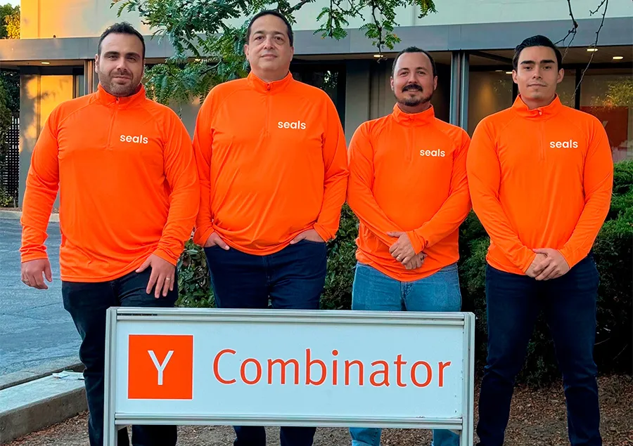 El equipo de Seals AI en  la aceleradora Y Combinator. FOTO: Y Combinator