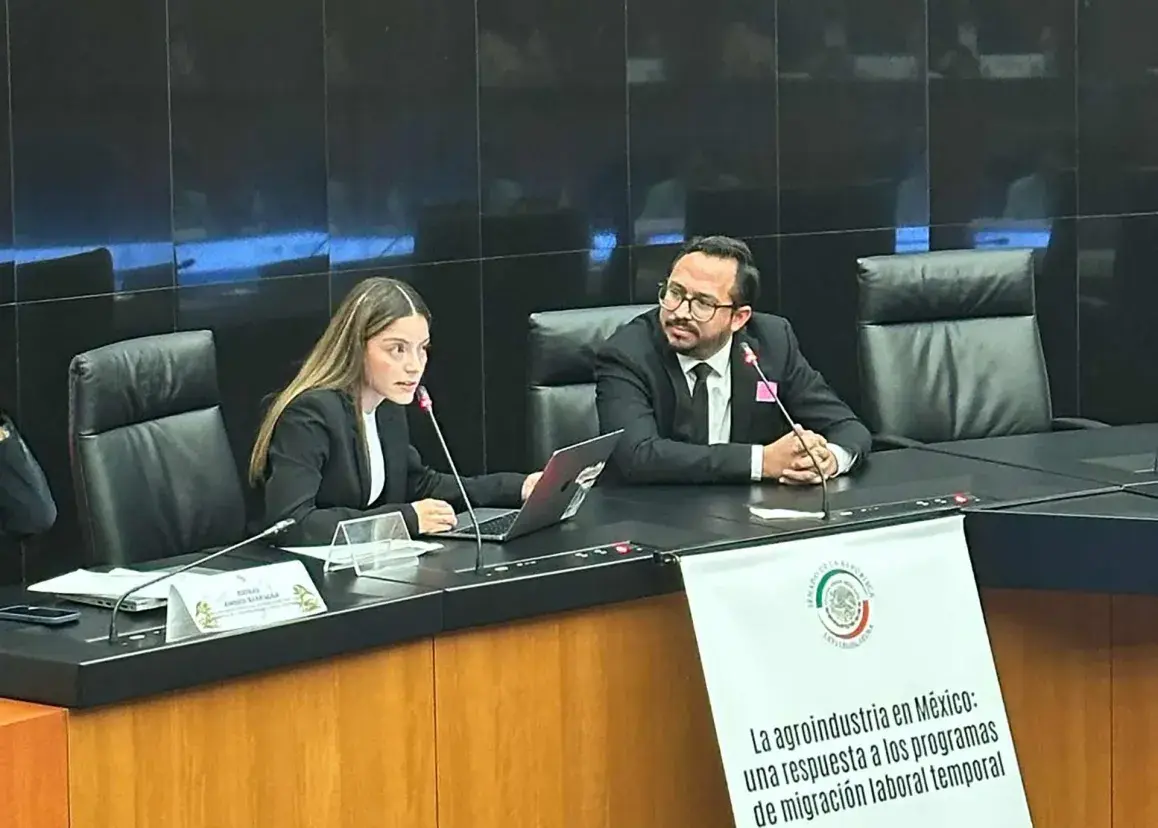 Clínica Nansen del Tec Guadalajara en senado presenta propuesta de migracion laboral.