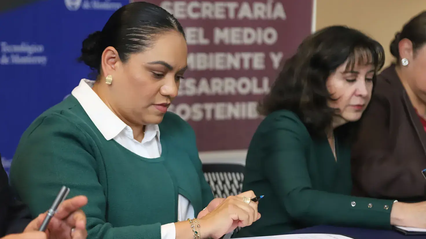 El Tec Campus Estado de México firmó un convenio de colaboración con la Secretaría de Medio Ambiente y Desarrollo Sostenible del Estado de México.
