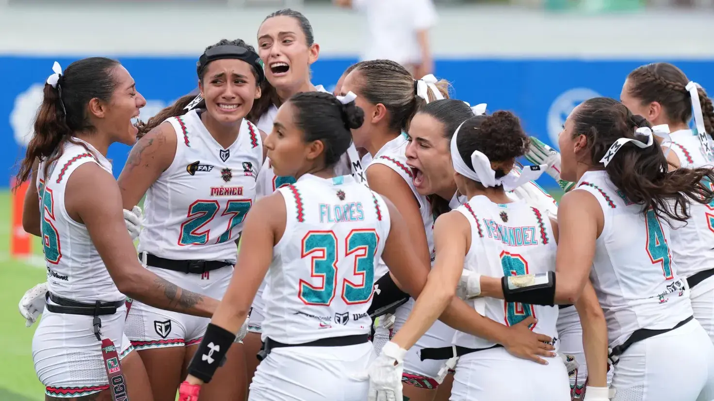 Ellas son las 5 jugadoras Tec campeonas del mundo en flag football