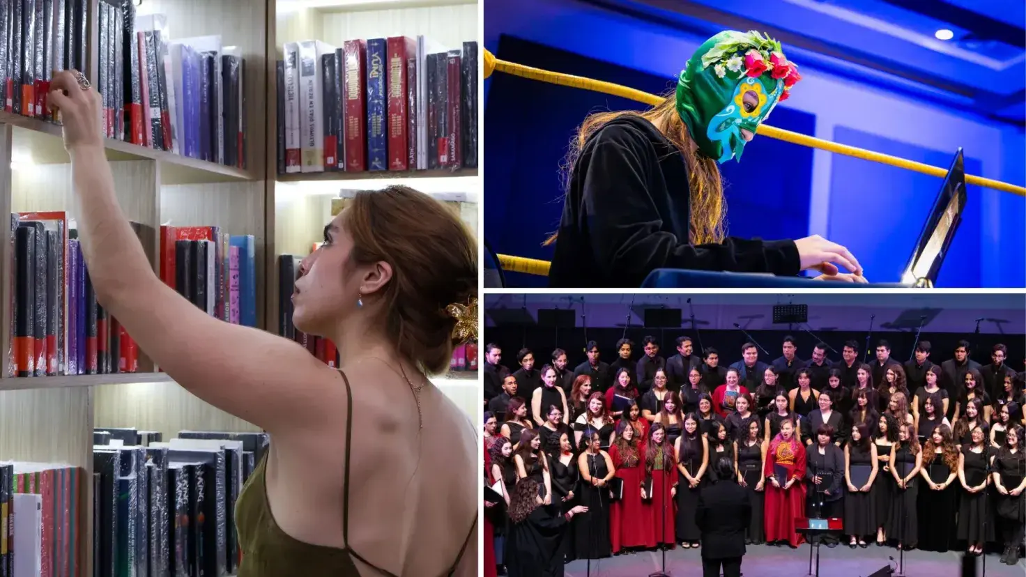 Con música, libros y hasta "lucha libre" se vivió la FIL Monterrey 2025