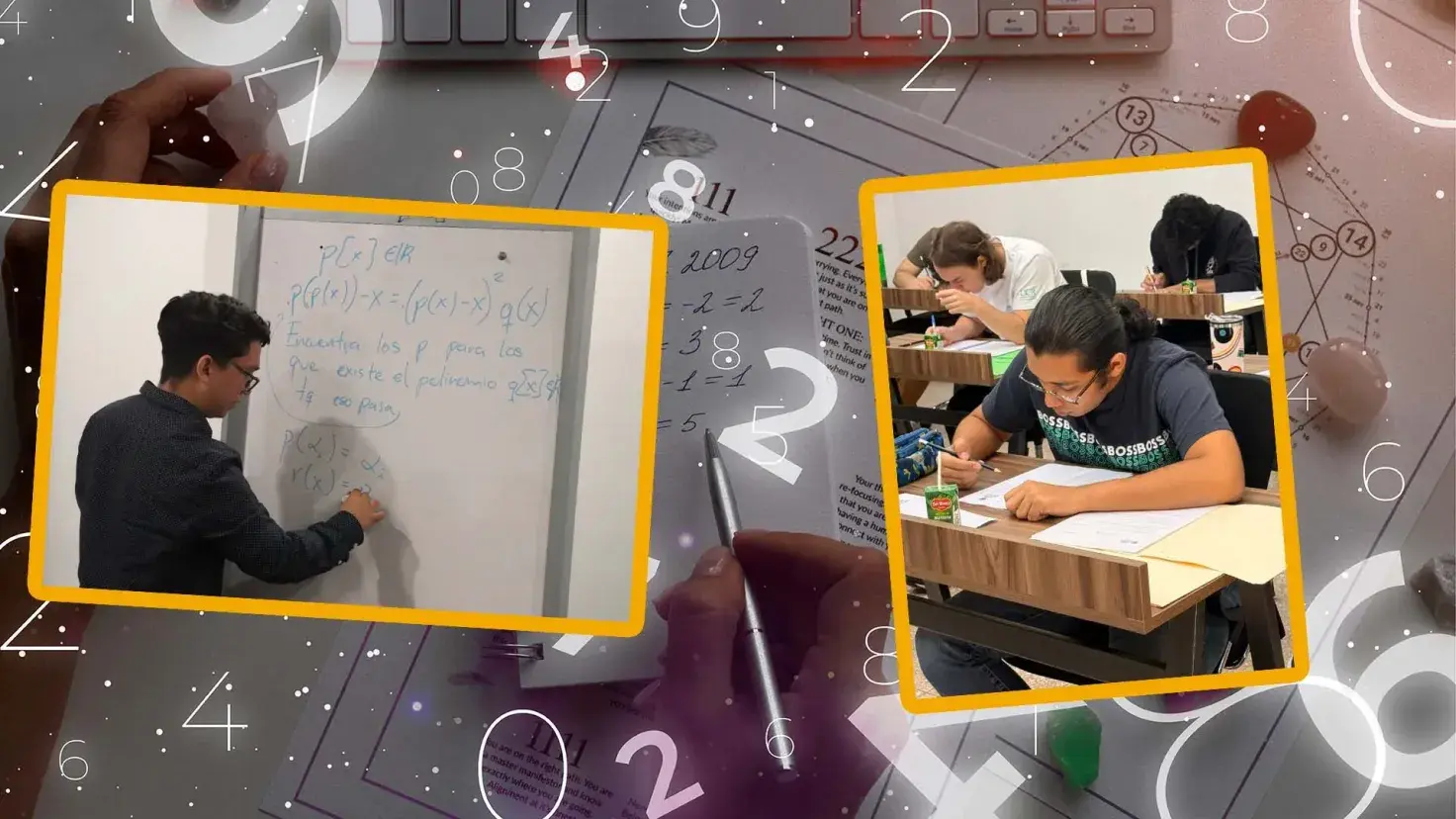 ¡Talento matemático! alumnos del Tec ganan medallas en competencia