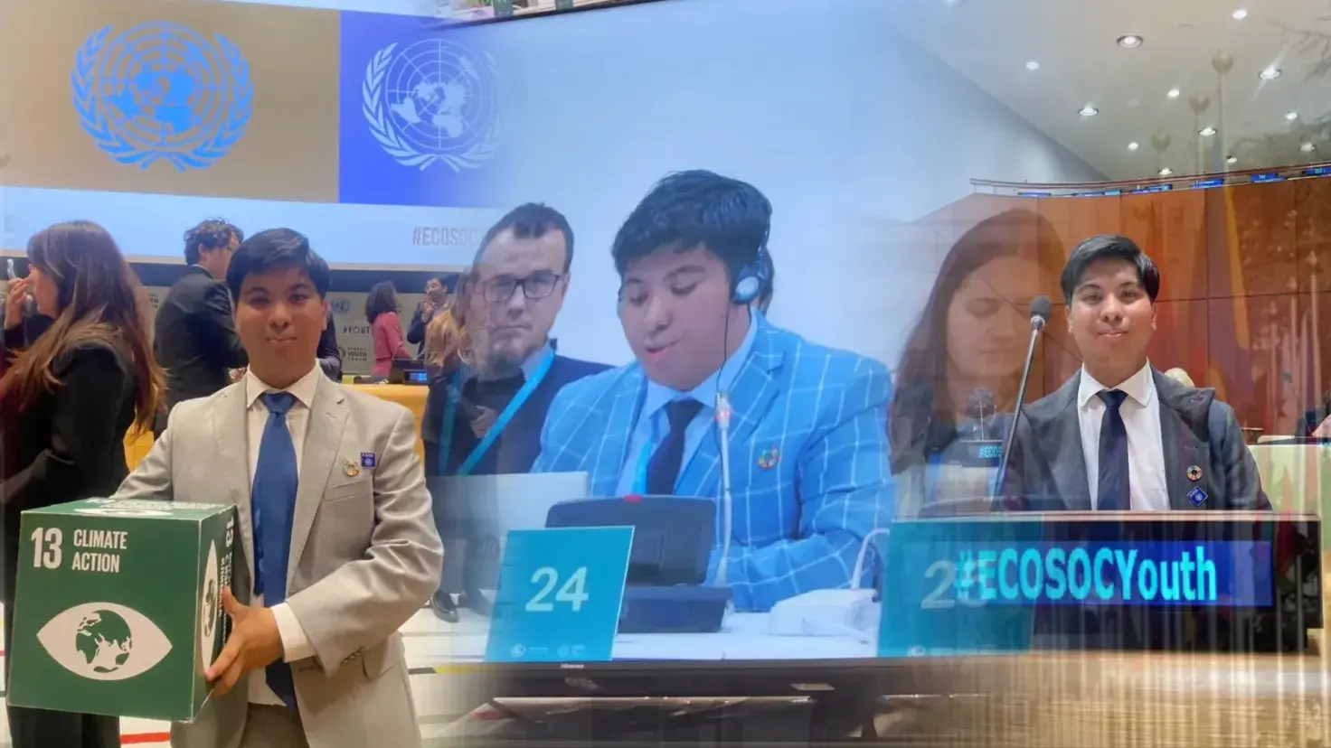 Mexicano participa en foros de la ONU en busca de la inclusión juvenil