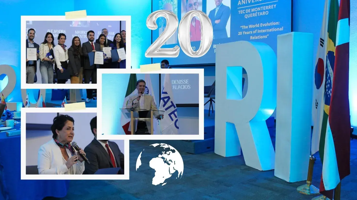Relaciones Internacionales celebra 20 años en el Tec de Monterrey campus Querétaro.