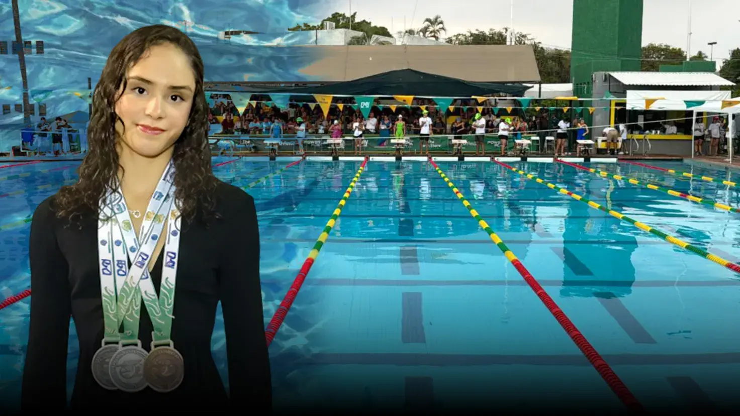 Alumna PrepaTec destaca en podio nacional de natación