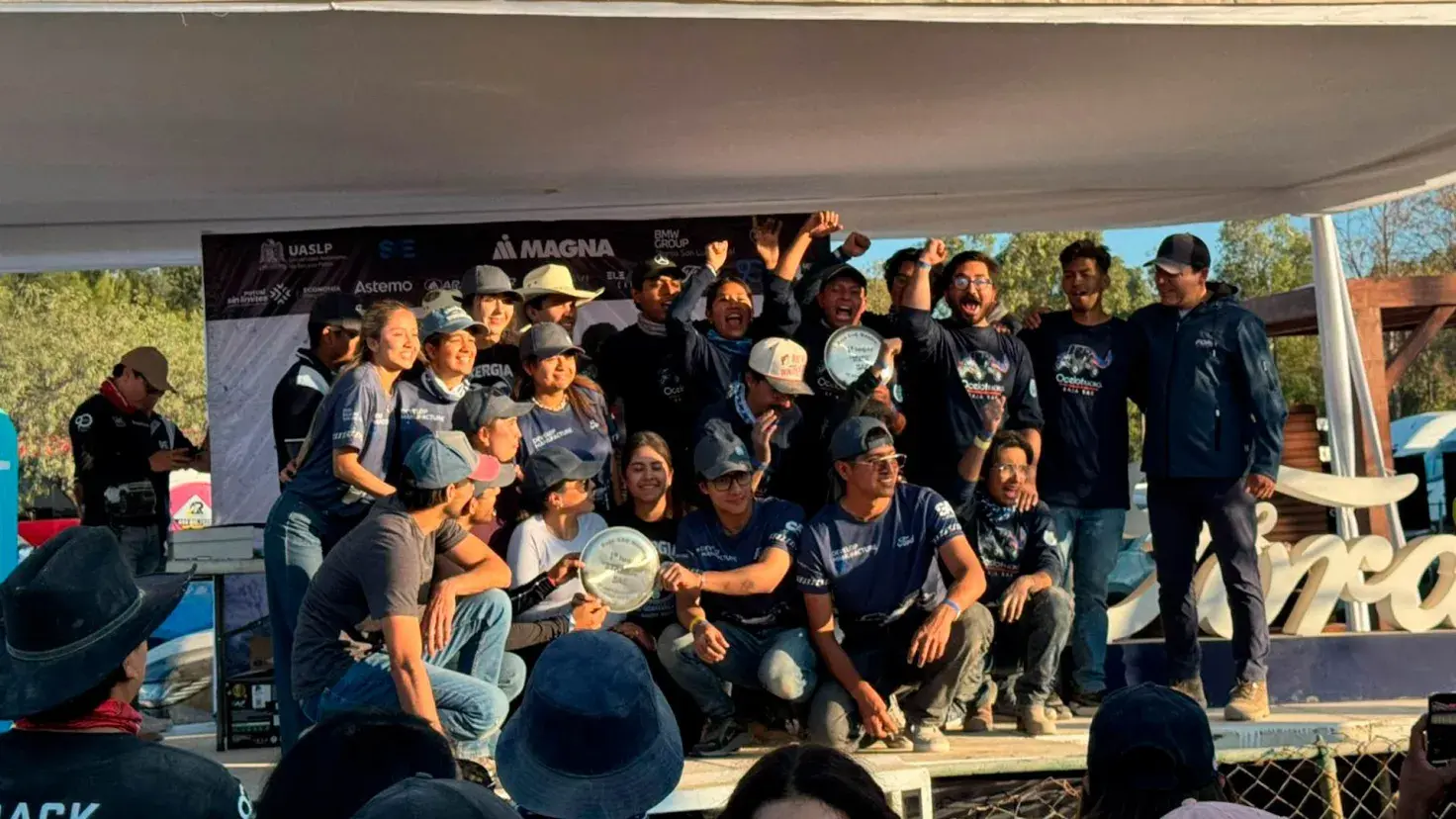 El grupo estudiantil  Exergia Racing Team con estudiantes del Tec campus Querétaro obtuvo el primer lugar general 