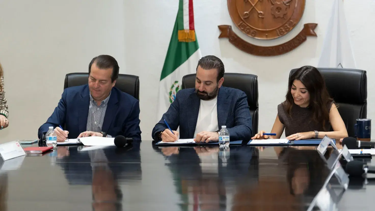 Tec de Monterrey, Municipio de San Pedro y DIF San Pedro firman convenio en favor de la salud infantil.