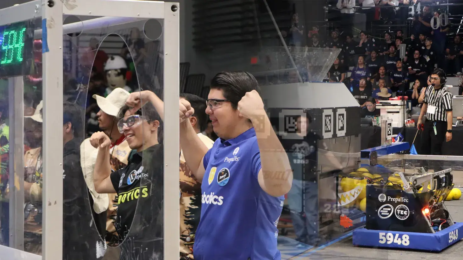 Lebotics, equipo de robótica de PrepaTec Cuernavaca, clasificó al mundial FIRST en Houston tras obtener el segundo lugar en el regional Laguna con su robot “Hunter”.