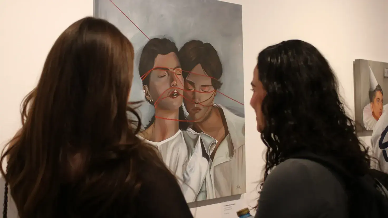 Obra de Fernanda Martínez expuesta en VIBRART