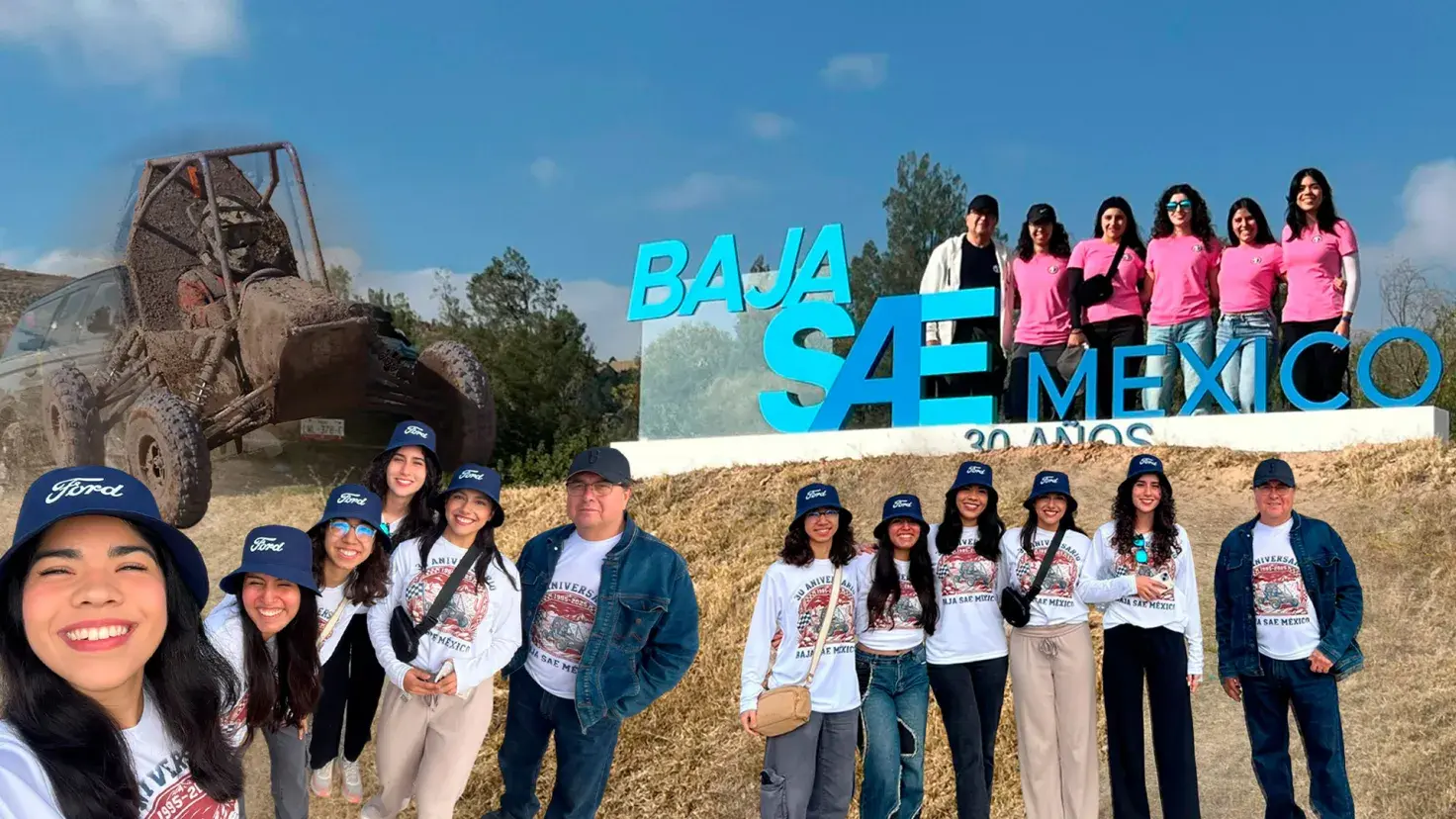 Estudiantes dl Tec de Monterrey campus Laguna debutan en competencia Baja Sae México 2025